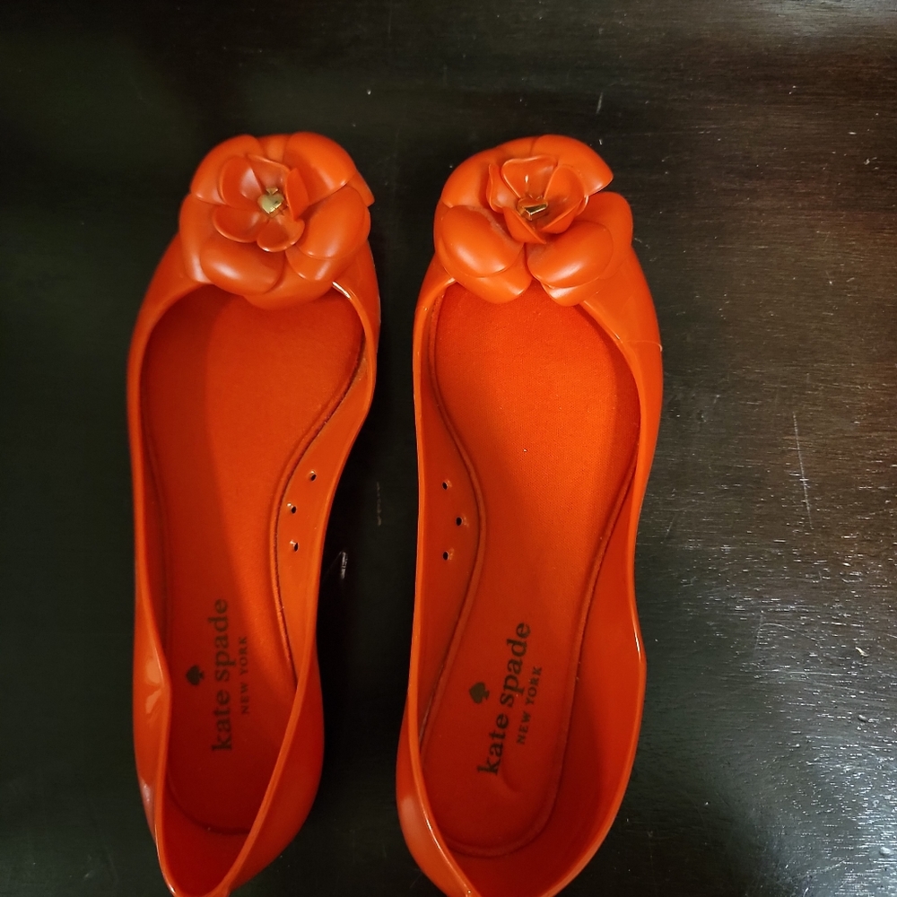 Kate Spade Jelly Flats